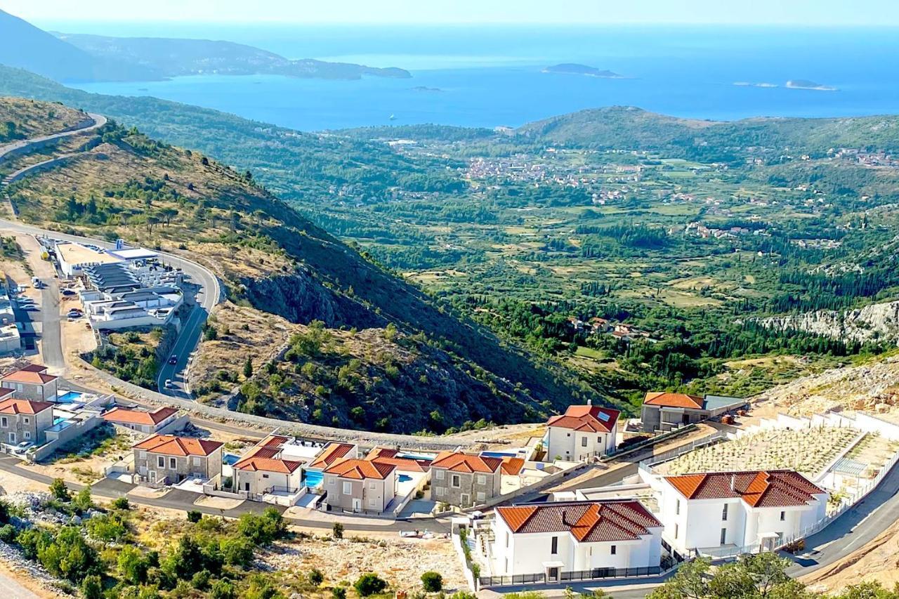Luxury Villa Miriam With Private Pool And Jet Pool Near Dubrovnik Ivanica Exterior photo