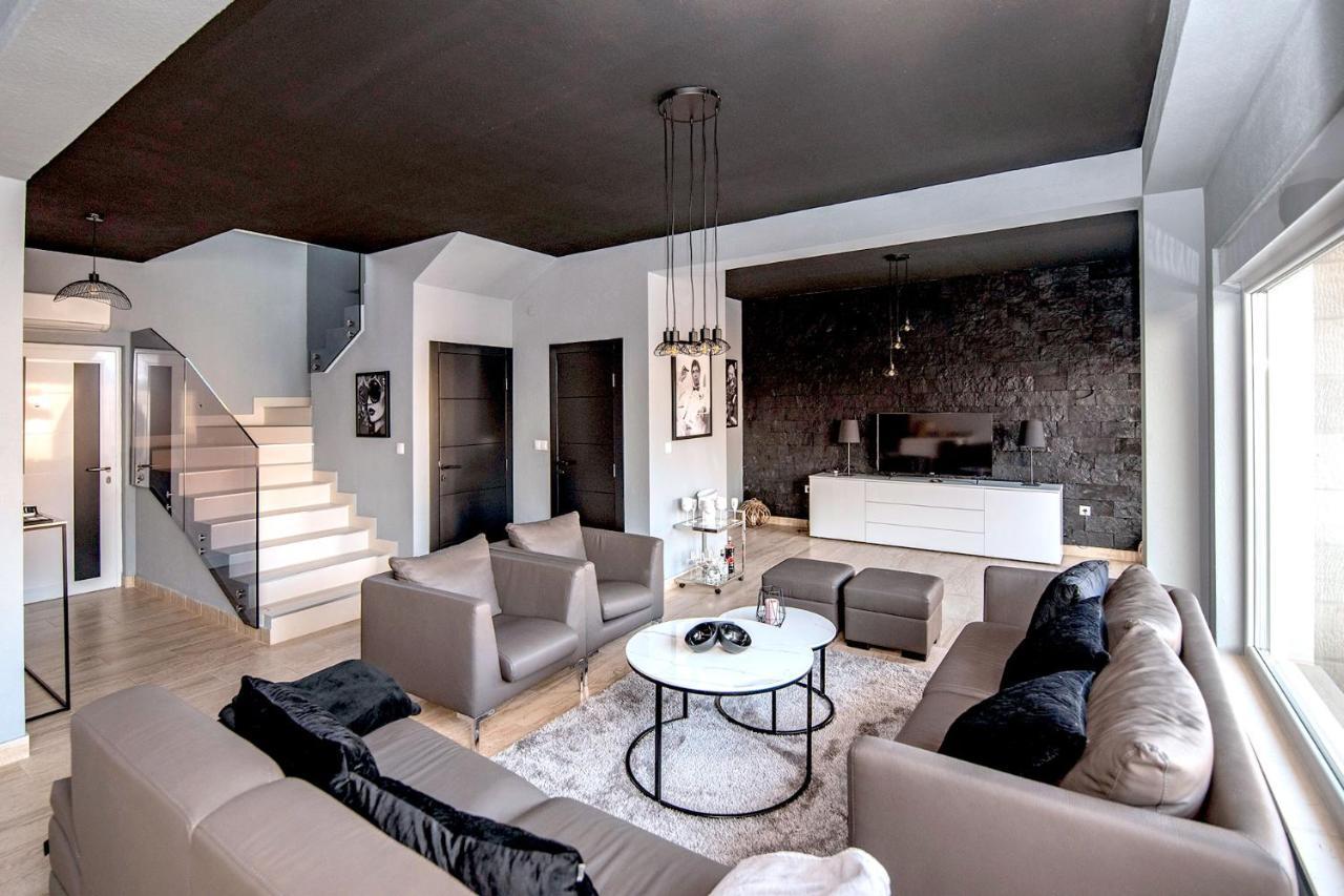 Luxury Villa Miriam With Private Pool And Jet Pool Near Dubrovnik Ivanica Exterior photo